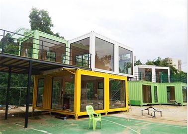Light Weight  Steel Luxurious Custom Container House Large Construction Area